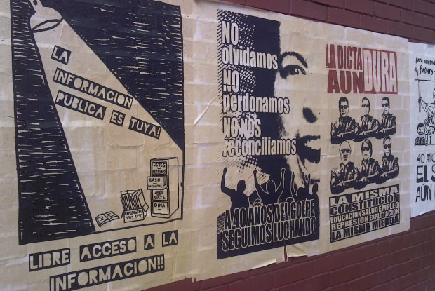 Carteles que hablan. 40 años después